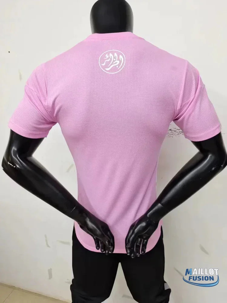 Maillot Algérie saison 2023-2024 édition spéciale rose version player