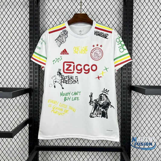 Ajax Amsterdam Bob Marley maillot foot 2025 2026