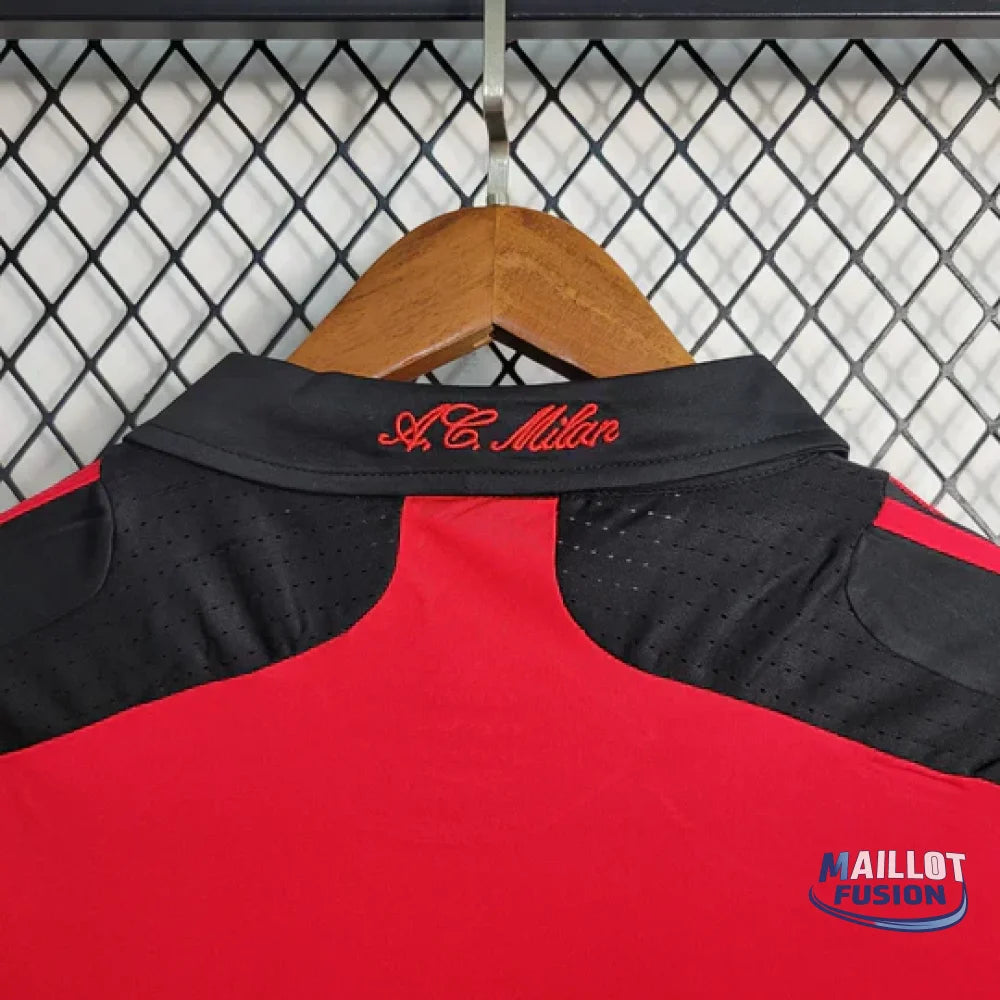 Maillot AC Milan Retro 2007 2008 Manche Longue