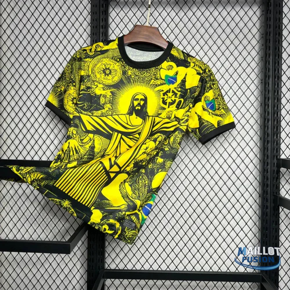 Maillot Brésil Concept 2024 Jaune