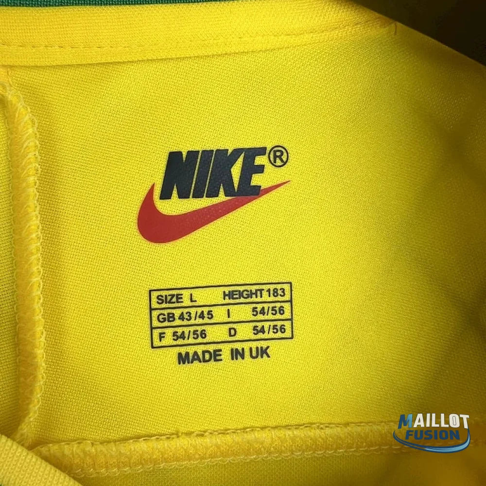 Maillot Brésil foot 1997 retro