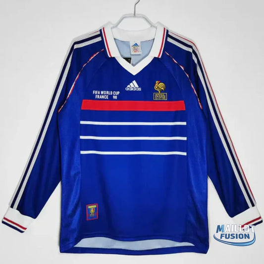 Maillot Équipe De France retro 1998 Manche Longue