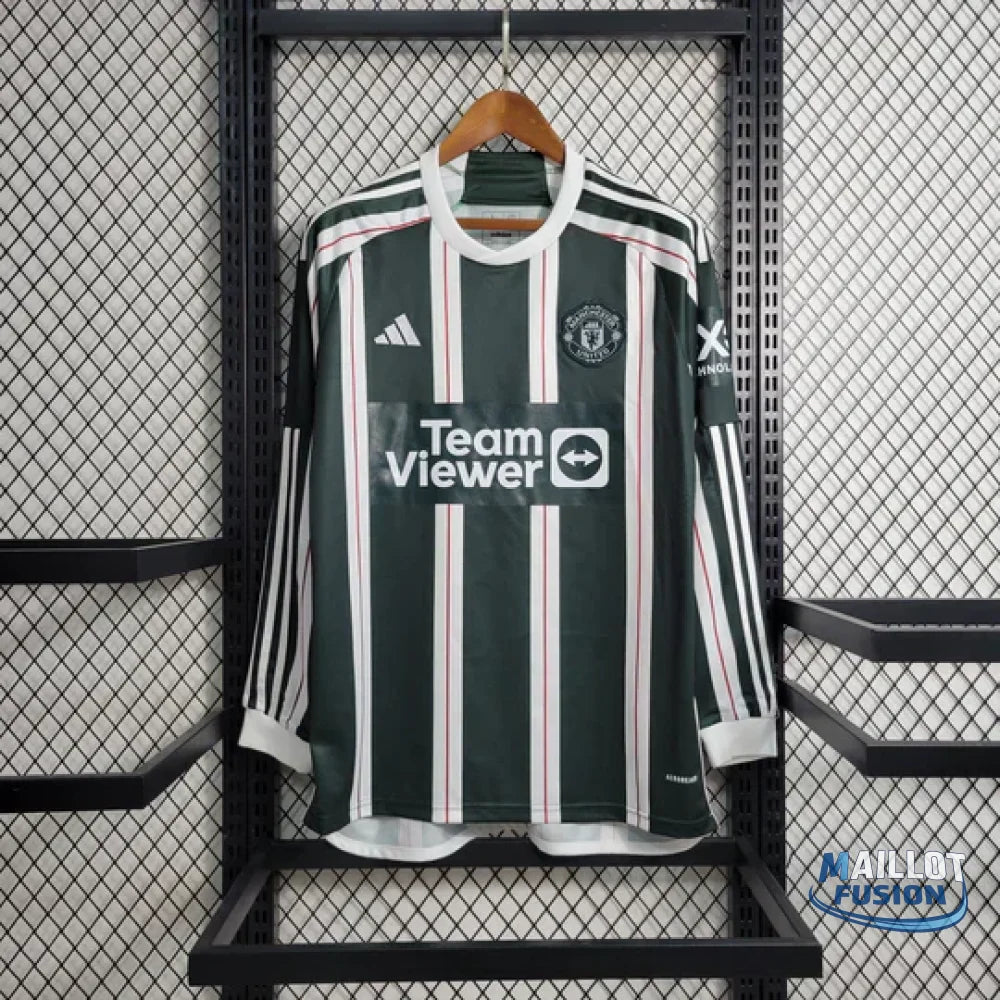 Maillot Manchester United extérieur 2023 2024 manches longues