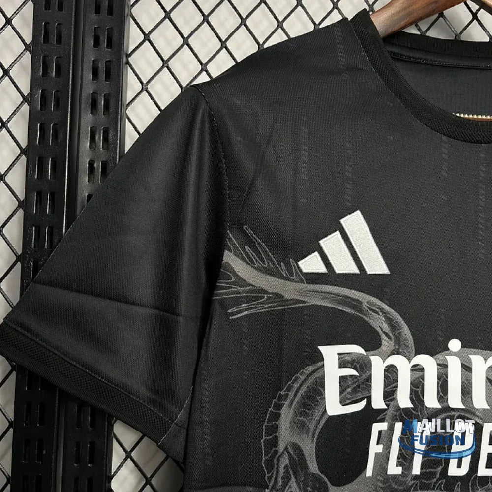 Maillot Real Madrid foot 2024 2025 Noir