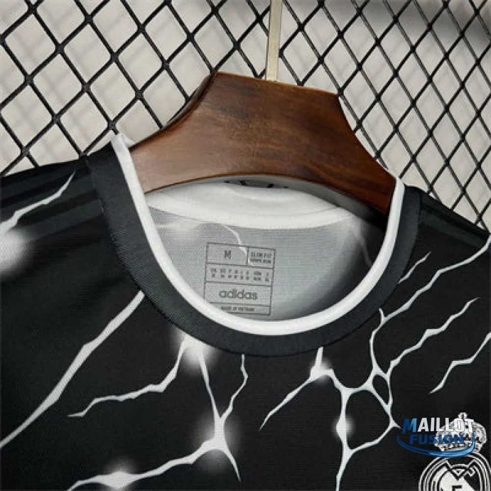 Maillot Real Madrid Noir & Gris Panther 2024/25