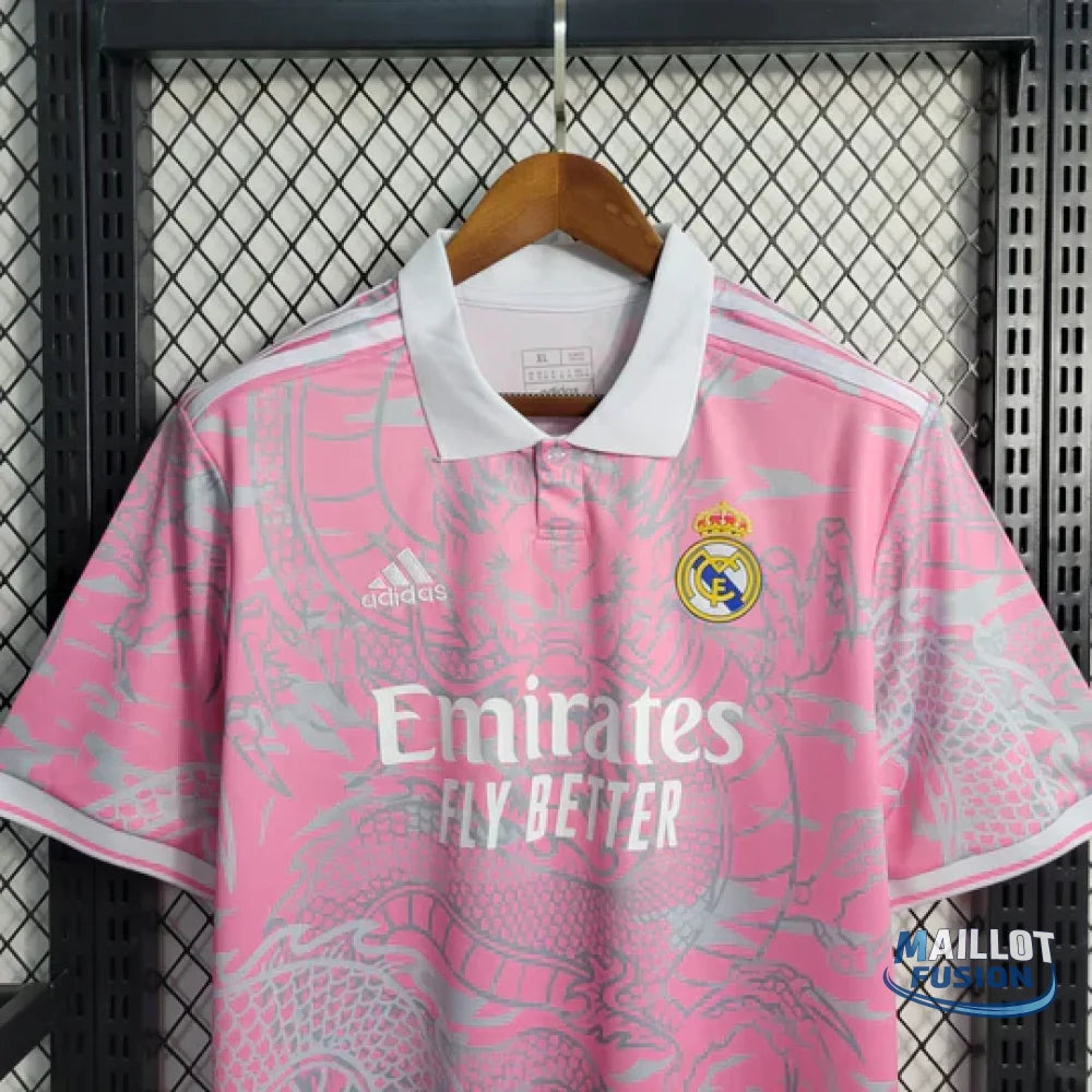 Maillot Real Madrid saison 2023-2024 édition spéciale Dragon rose